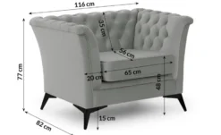 S-STYLE Sessel Wilhelm