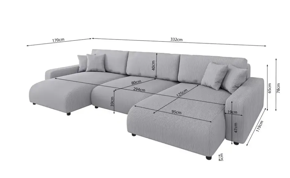 S-STYLE Wohnlandschaft Emma