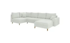 S-STYLE Wohnlandschaft mit Hocker Lars