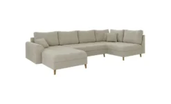 S-STYLE Wohnlandschaft mit Hocker Lars