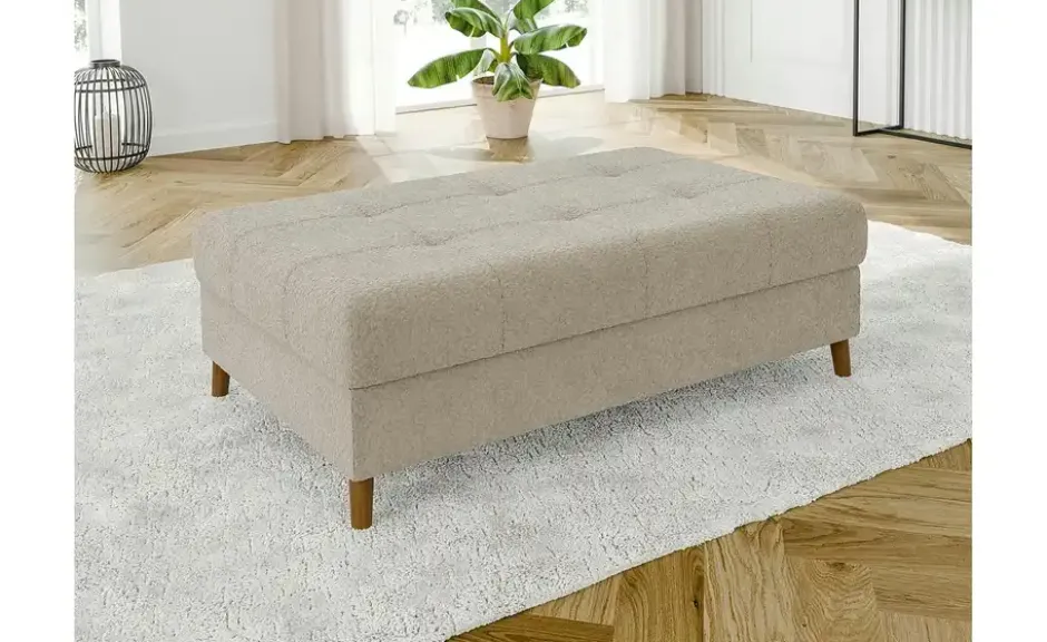 S-STYLE Wohnlandschaft mit Hocker Lars