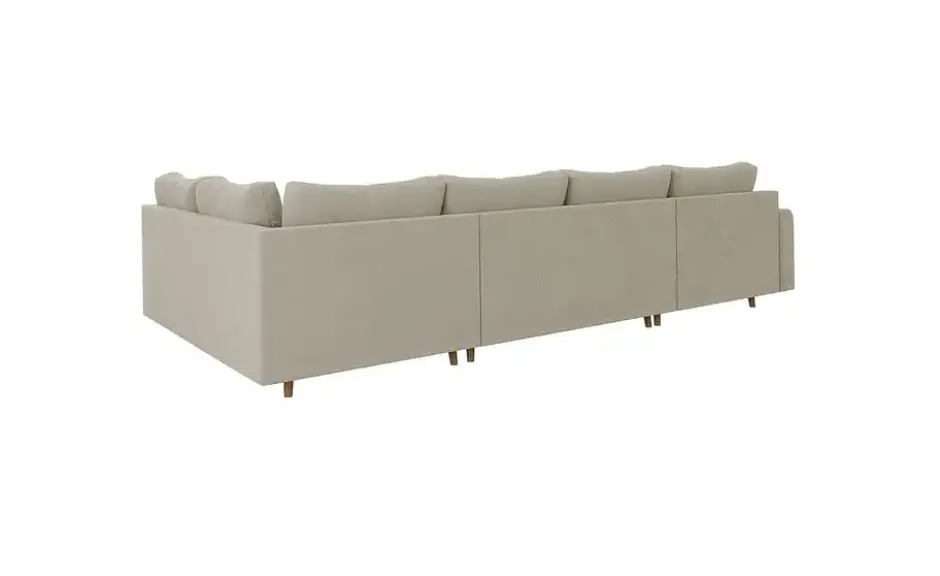 S-STYLE Wohnlandschaft mit Hocker Lars