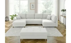 S-STYLE Wohnlandschaft mit Hocker Lars