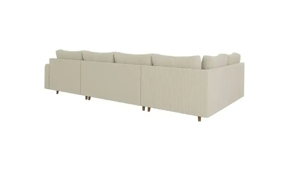 S-STYLE Wohnlandschaft mit Hocker Maya