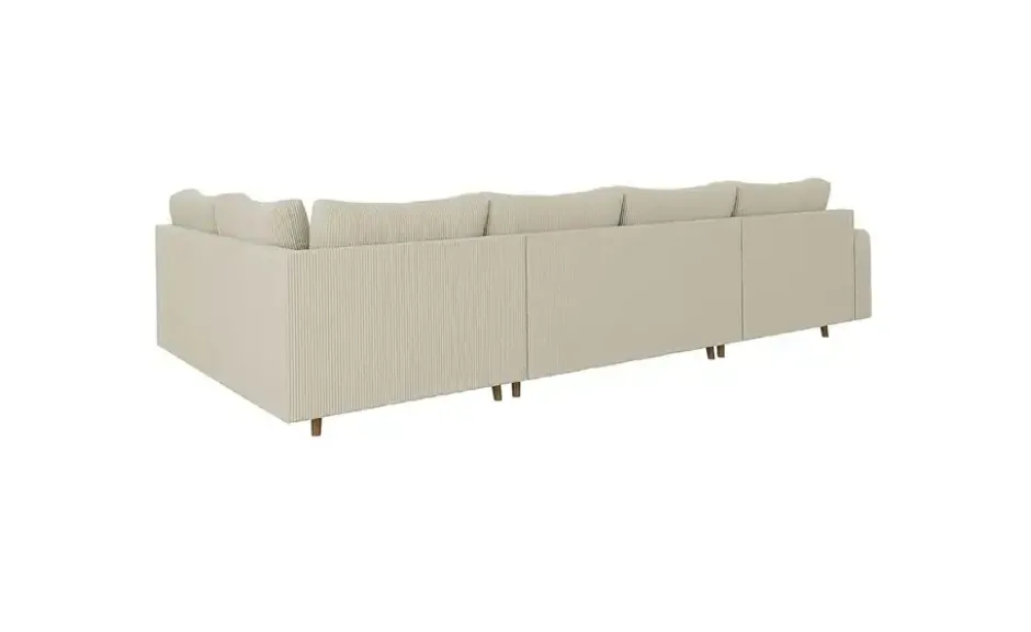 S-STYLE Wohnlandschaft mit Hocker Maya