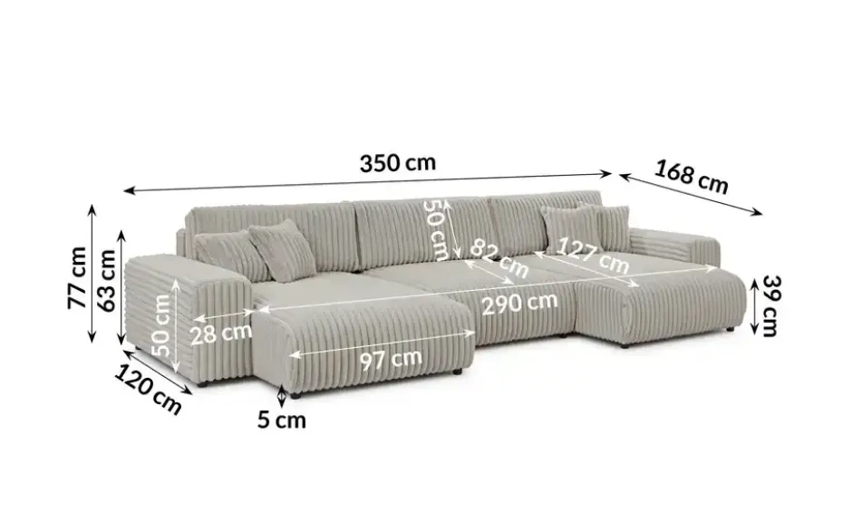S-STYLE Wohnlandschaft Mollis