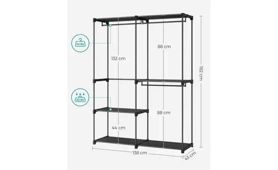 Stoffschrank