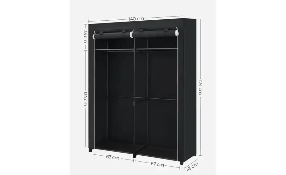 Stoffschrank