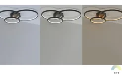 Trio LED Deckenleuchte 3-flammig