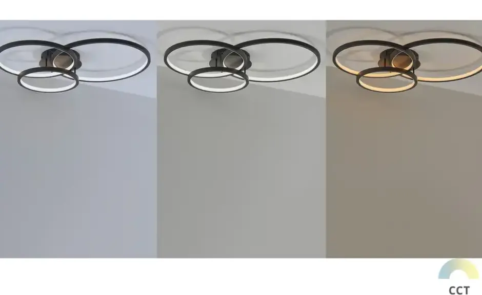 Trio LED Deckenleuchte 3-flammig