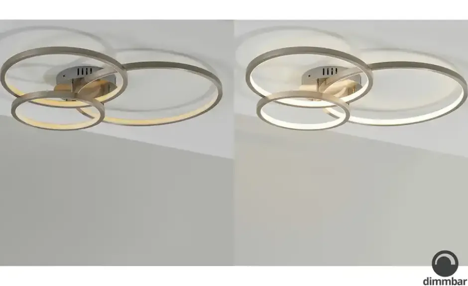 Trio LED Deckenleuchte 3-flammig