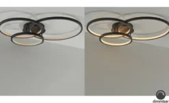 Trio LED Deckenleuchte 3-flammig