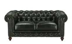 uno Ledersofa Chesterfield