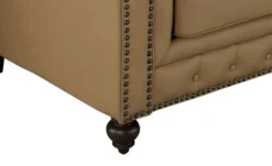 uno Ledersofa Chesterfield