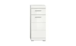Unterschrank SCHLOONSEE, Breite 37cm, 1 Tür, 1 Schubkasten, 2 Fächer, MDF-Front in verschiedenen Farben erhältlich, Badmöbel, Badschrank, Kommode, Bad Schloonsee