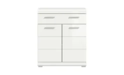Unterschrank SCHLOONSEE, Breite 74cm, 2 Tür, 1 Schubkasten, 2 Fächer, MDF-Front in verschiedenen Farben erhältlich, Badmöbel, Badschrank, Kommode, Bad Schloonsee