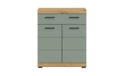 Unterschrank SCHLOONSEE, Breite 74cm, 2 Tür, 1 Schubkasten, 2 Fächer, MDF-Front in verschiedenen Farben erhältlich, Badmöbel, Badschrank, Kommode, Bad Schloonsee