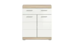 Unterschrank SCHLOONSEE, Breite 74cm, 2 Tür, 1 Schubkasten, 2 Fächer, MDF-Front in verschiedenen Farben erhältlich, Badmöbel, Badschrank, Kommode, Bad Schloonsee