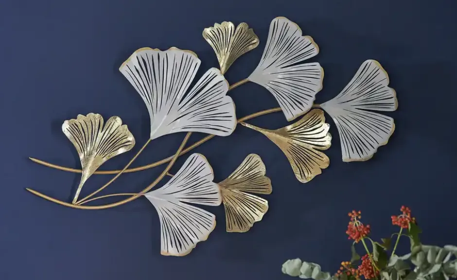 Wanddekoration Ginkgo