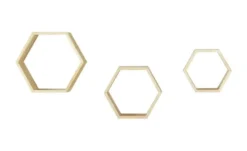 Wandregal 3er-Set