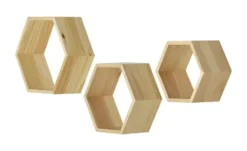 Wandregal 3er-Set