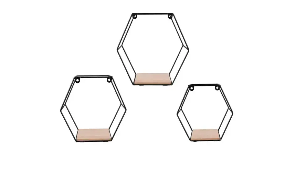 Wandregal 3er-Set