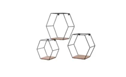 Wandregal 3er-Set