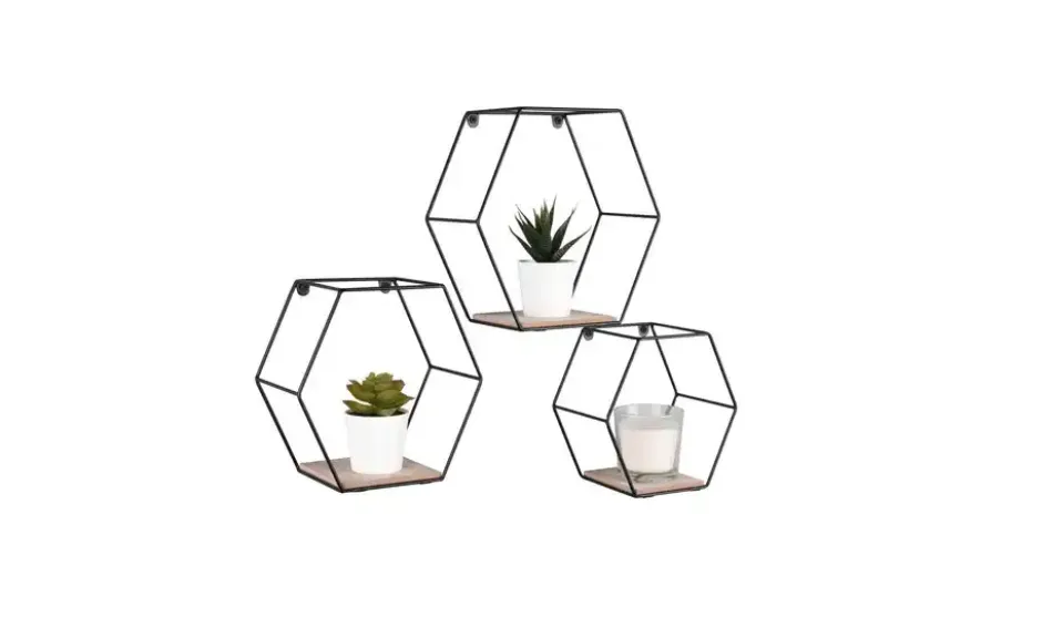 Wandregal 3er-Set