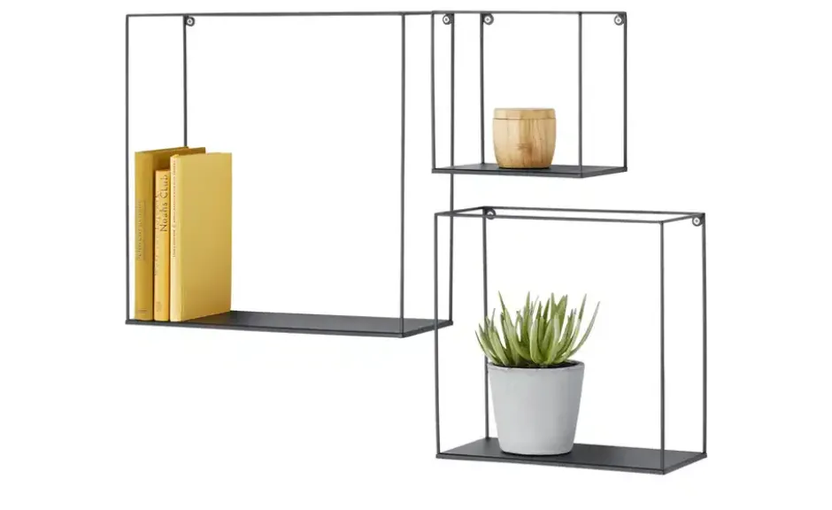 Wandregal 3er-Set Bahia