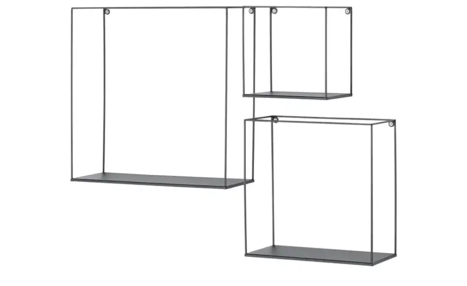 Wandregal 3er-Set Bahia