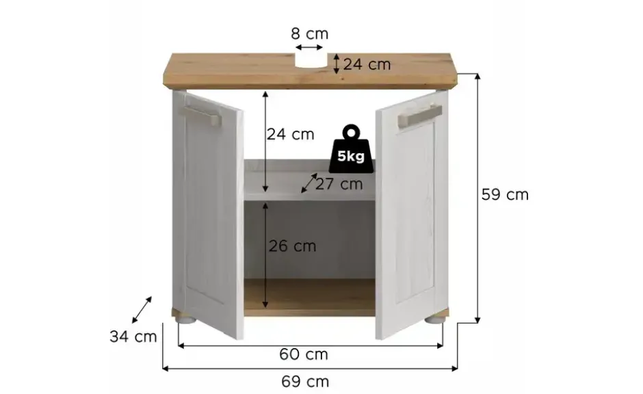 Waschbeckenunterschrank
