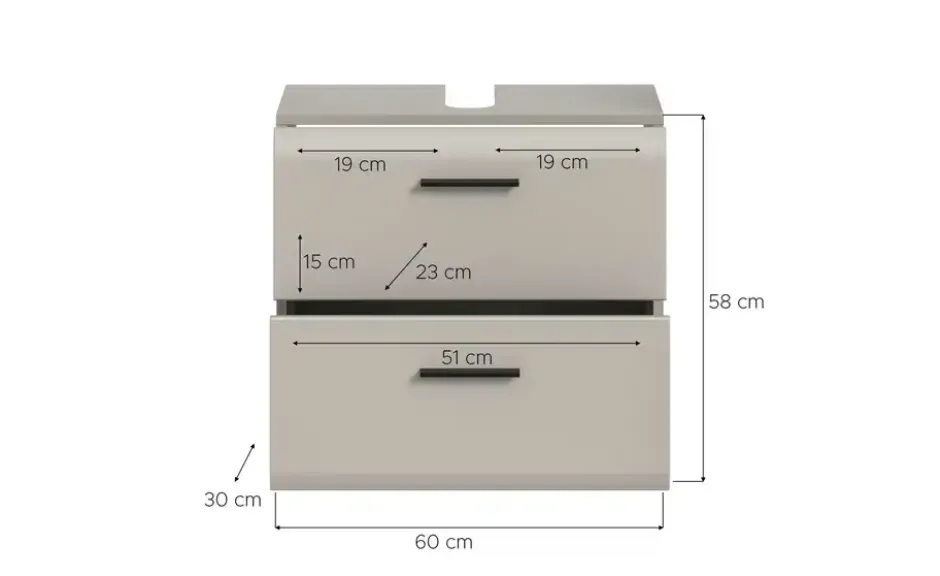 Waschbeckenunterschrank