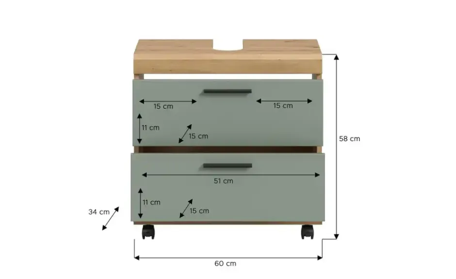 Waschbeckenunterschrank