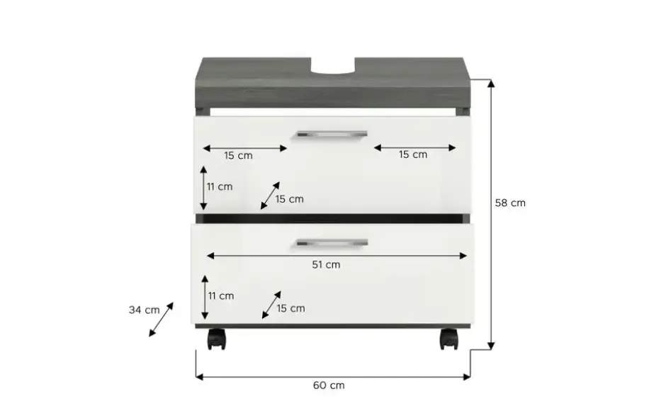 Waschbeckenunterschrank