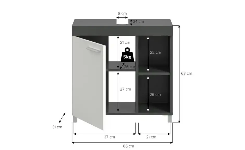 Waschbeckenunterschrank