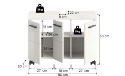 Waschbeckenunterschrank