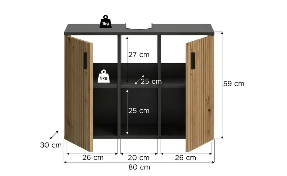 Waschbeckenunterschrank