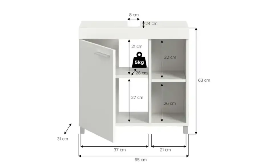 Waschbeckenunterschrank
