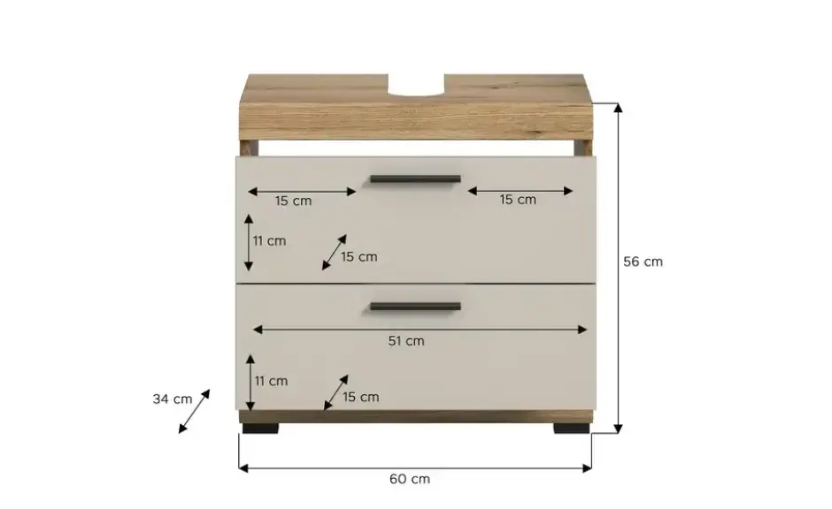 Waschbeckenunterschrank