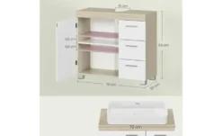 Waschbeckenunterschrank Colten