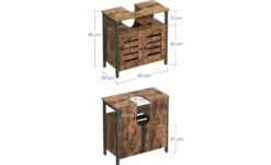 Waschbeckenunterschrank Hanis