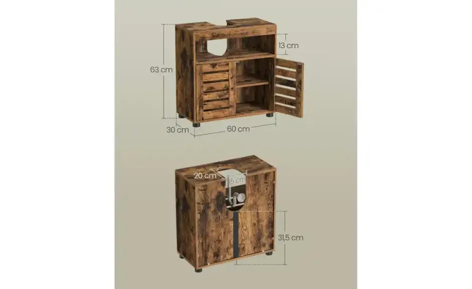 Waschbeckenunterschrank Hanis