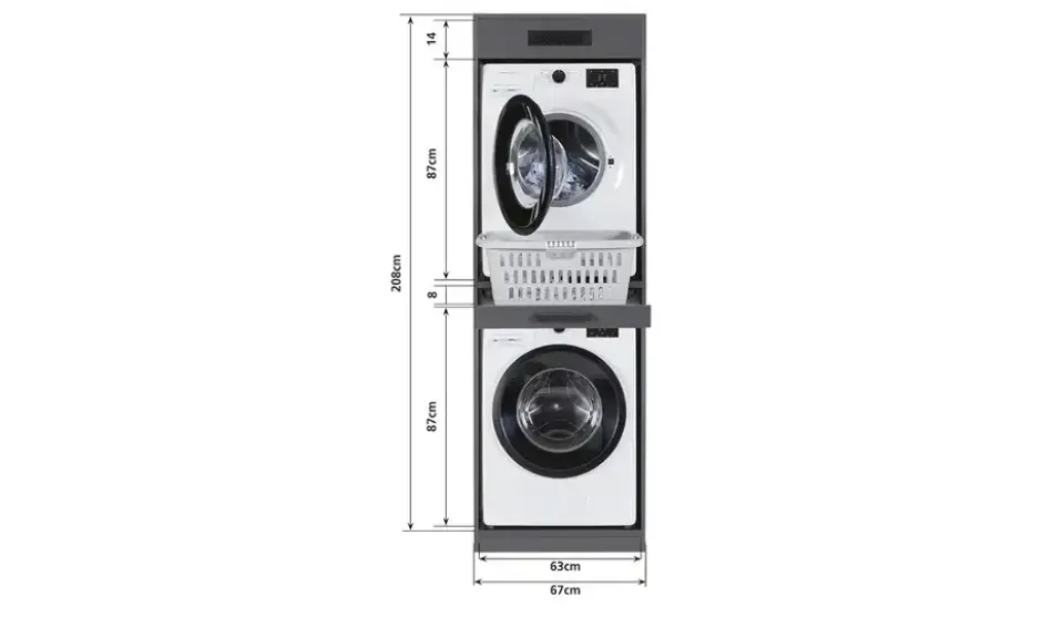 Waschmaschinenschrank
