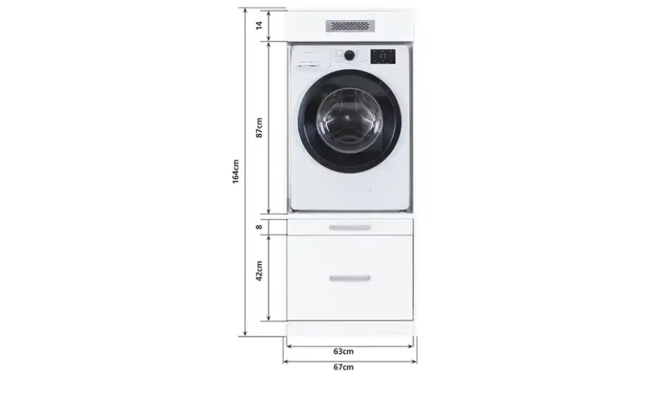 Waschmaschinenschrank