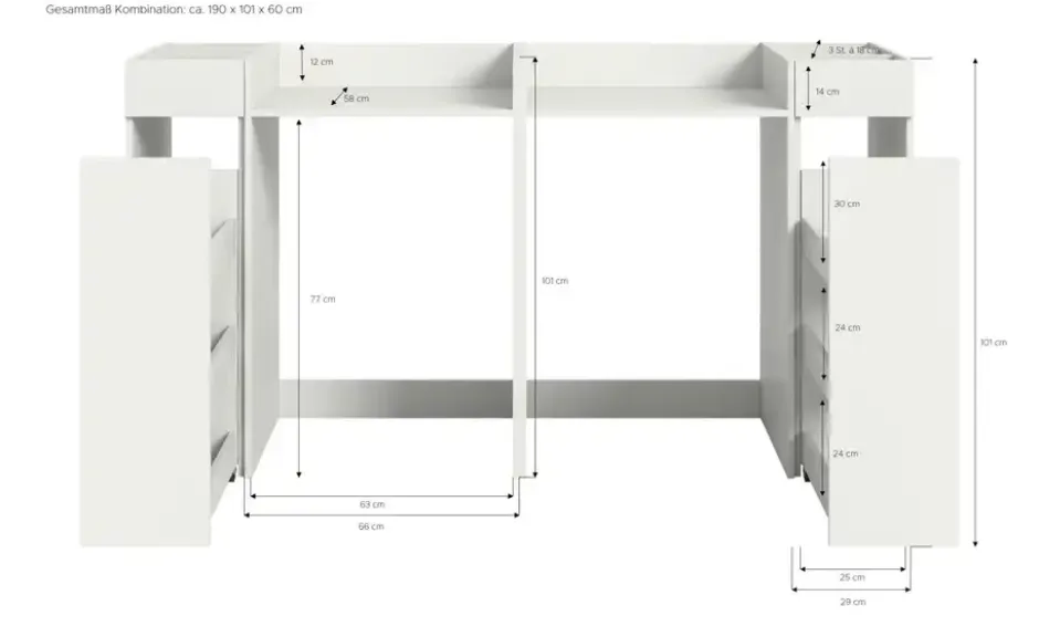 Waschmaschinenschrank
