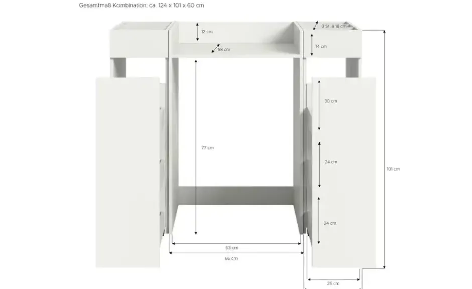 Waschmaschinenschrank