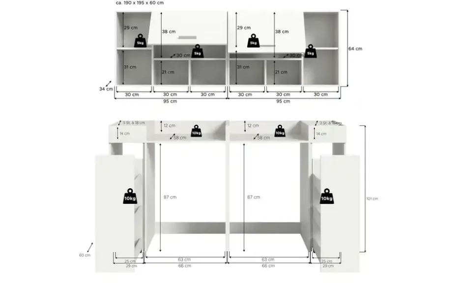 Waschmaschinenumbau Set